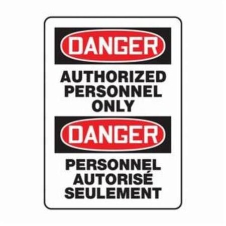 Accuform Danger Sign, FBMADM108XV FBMADM108XV